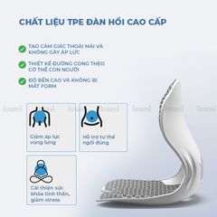 [BẢN ĐẶC CẤP] Ghế Điều Chỉnh Tư Thế Ngồi Chống Gù Lưng, Ghế Công Thái Học Giảm Đau Mỏi Lưng Cho Dân 772368
