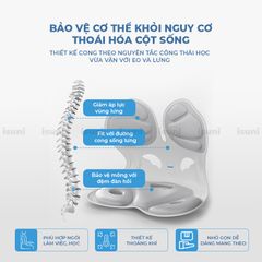 [BẢN ĐẶC BIỆT] Ghế Điều Chỉnh Tư Thế Ngồi Chống Gù Lưng, Ghế Công Thái Học Giảm Đau Mỏi Lưng, Hông 772375