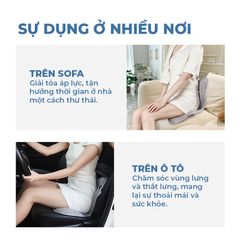 [Bản Sakura] Ghế Điều Chỉnh Tư Thế Ngồi Isuni Chống Gù Lưng, Ghế Công Thái Học Giảm Đau Mỏi Lưng, Hông 772370