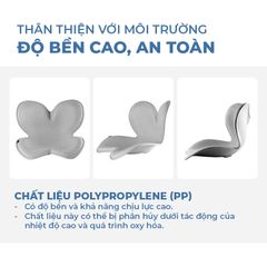 [Bản Sakura] Ghế Điều Chỉnh Tư Thế Ngồi Isuni Chống Gù Lưng, Ghế Công Thái Học Giảm Đau Mỏi Lưng, Hông 772370