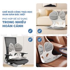 [BẢN ĐẶC BIỆT] Ghế Điều Chỉnh Tư Thế Ngồi Chống Gù Lưng, Ghế Công Thái Học Giảm Đau Mỏi Lưng, Hông 772375