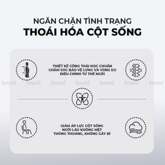 [BẢN SEASHELL] Ghế Công Thái Học ISUNI  Phù Hợp Cho Trẻ Em, Học Sinh - Chỉnh Dáng Ngồi Cao 772380