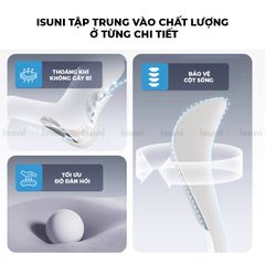 [BẢN SEASHELL] Ghế Công Thái Học ISUNI  Phù Hợp Cho Trẻ Em, Học Sinh - Chỉnh Dáng Ngồi Cao 772380