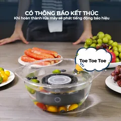 Máy Làm Sạch Và Khử Khuẩn Thực Phẩm ISUNI Nhỏ Gọn Công Nghệ Hydroxyl Kép An Toàn, Kháng Nước IPX7 772394