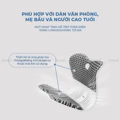 [BẢN VIP] Ghế Công Thái Học Điều Chỉnh Tư Thế Ngồi Chống Gù Lưng, Hỗ Trợ Cột Sống, Vai Cho Nam Nữ