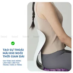 [BẢN VIP] Ghế Công Thái Học Điều Chỉnh Tư Thế Ngồi Chống Gù Lưng, Hỗ Trợ Cột Sống, Vai Cho Nam Nữ