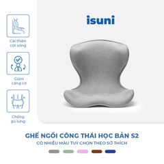 [BẢN CHO NGƯỜI CAO TRÊN 1M7] Ghế Điều Chỉnh Tư Thế ISUNI, Chỉnh Dáng Ngồi Giúp Giảm Đau Lưng Đáng Kể 772424