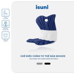 [BẢN CHO NGƯỜI CAO TRÊN 1M7] Ghế Điều Chỉnh Tư Thế ISUNI, Chỉnh Dáng Ngồi Giúp Giảm Đau Lưng Đáng Kể 772424