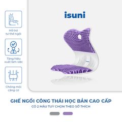 [BẢN CHO NGƯỜI CAO TRÊN 1M7] Ghế Điều Chỉnh Tư Thế ISUNI, Chỉnh Dáng Ngồi Giúp Giảm Đau Lưng Đáng Kể 772424
