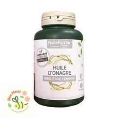 Viên uống tinh dầu Hoa Anh Thảo Pháp Nat & Form Huile D'onagre 200 viên