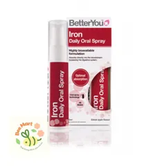 Sắt xịt Better You Iron 5mg – Bổ sung sắt hữu cơ dạng xịt, dễ hấp thu cho trẻ từ 1 tuổi và người lớn