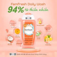 Dung dịch vệ sinh phụ nữ cao cấp hằng ngày Femfresh Daily Intimate Wash (250ml)