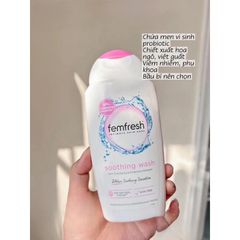 Dung dịch vệ sinh phụ nữ cao cấp Femfresh Soothing Wash (250ml)