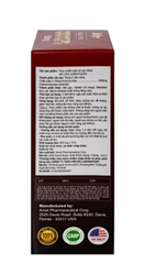 Viên uống Đông Trùng Hạ Thảo tăng cường sức đề kháng, giảm mệt mỏi DrLife Cordyceps 1500mg (60 viên)
