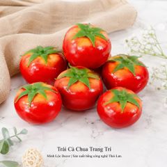 Trái Cà Chua trang trí Cao cấp | Trái Cây Nhựa foam, Trái Cây trang trí, Trái Cây Mô Hình