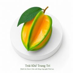 Trái Khế trang trí Cao Cấp | Trái Cây Nhựa foam, Trái Cây trang trí, Trái Cây Mô Hình