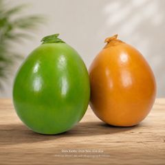 Trái Dừa Xanh/ Nâu size Đại | Trái Cây Nhựa foam, Trái Cây trang trí, Trái Cây Mô Hình