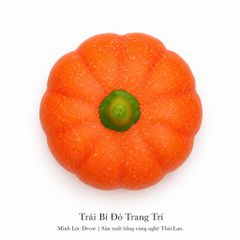 Trái Bí Đỏ trang trí | Trái Cây Nhựa foam, Trái Cây trang trí, Trái Cây Mô Hình