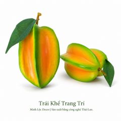 Trái Khế trang trí Cao Cấp | Trái Cây Nhựa foam, Trái Cây trang trí, Trái Cây Mô Hình
