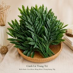 Lá Xoài trang trí, Lá Xoài Gi.ả mô hình | Trái Cây Nhựa foam, Trái Cây trang trí, Trái Cây Mô Hình