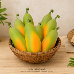 Trái Đu Đủ Dài trang trí | Trái Cây Nhựa foam, Trái Cây trang trí, Trái Cây Mô Hình
