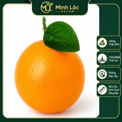 Trái Cam Mỹ trang trí | Trái Cây Nhựa foam, Trái Cây trang trí, Trái Cây Mô Hình