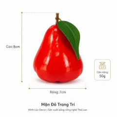 Trái Mận Đỏ trang trí | Trái Cây Nhựa foam, Trái Cây trang trí, Trái Cây Mô Hình