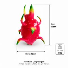 Trái Thanh Long trang trí Cao cấp | Trái Cây Nhựa foam, Trái Cây trang trí, Trái Cây Mô Hình