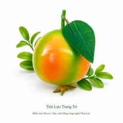 Trái Lựu trang trí | Trái Cây Nhựa foam, Trái Cây trang trí, Trái Cây Mô Hình