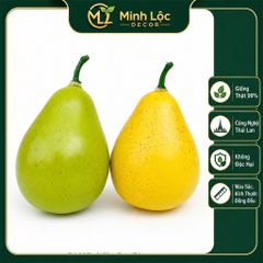 Trái Lê Xanh/ Vàng trang trí | Trái Cây Nhựa foam, Trái Cây trang trí, Trái Cây Mô Hình