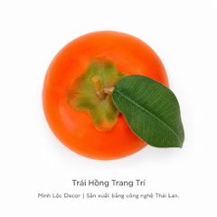 Trái Hồng trang trí | Trái Cây Nhựa foam, Trái Cây trang trí, Trái Cây Mô Hình
