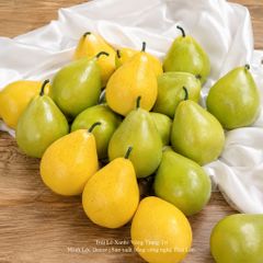 Trái Lê Xanh/ Vàng trang trí | Trái Cây Nhựa foam, Trái Cây trang trí, Trái Cây Mô Hình