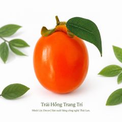 Trái Hồng trang trí | Trái Cây Nhựa foam, Trái Cây trang trí, Trái Cây Mô Hình