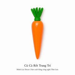 Củ Cà Rốt trang trí | Trái Cây Nhựa foam, Trái Cây trang trí, Trái Cây Mô Hình