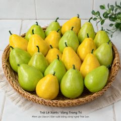 Trái Lê Xanh/ Vàng trang trí | Trái Cây Nhựa foam, Trái Cây trang trí, Trái Cây Mô Hình