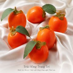 Trái Hồng trang trí | Trái Cây Nhựa foam, Trái Cây trang trí, Trái Cây Mô Hình
