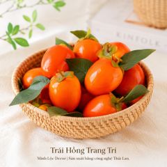 Trái Hồng trang trí | Trái Cây Nhựa foam, Trái Cây trang trí, Trái Cây Mô Hình