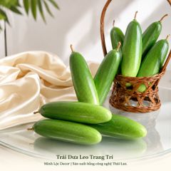 Trái Dưa Leo trang trí | Trái Cây Nhựa foam, Trái Cây trang trí, Trái Cây Mô Hình