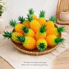 Trái Thơm Lớn/ Nhỏ trang trí (Loại nhẹ) | Trái Cây Nhựa foam, Trái Cây trang trí, Trái Cây Mô Hình