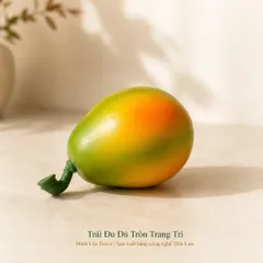 Trái Đu Đủ Tròn trang trí | Trái Cây Nhựa foam, Trái Cây trang trí, Trái Cây Mô Hình