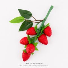 Chùm Dây Tây 6 trái/ chùm | Trái Cây Nhựa foam, Trái Cây trang trí, Trái Cây Mô Hình