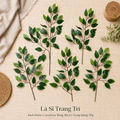 Lá Si trang trí, Lá Si Gi.ả mô hình Việt Nam công nghệ Thái Lan GIỐNG THẬT 99% | Trái Cây Nhựa foam, Trái Cây trang trí