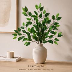 Lá Si trang trí, Lá Si Gi.ả mô hình Việt Nam công nghệ Thái Lan GIỐNG THẬT 99% | Trái Cây Nhựa foam, Trái Cây trang trí