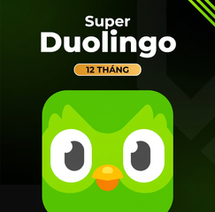 Nâng Cấp Tài Khoản Duolingo Super 1 Năm
