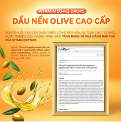 Siro hỗ trợ hấp thu canxi, giúp xương, răng chắc khỏe Nature's Way Kids Smart Drops Vitamin D3+K2 (Hộp 11ml)