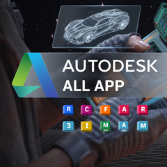 Nâng Cấp Tài Khoản Autodesk All Apps 1 Năm - AutoCAD, 3DsMax, Revit,..