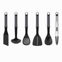 Bộ dụng cụ nấu ăn 6 món kèm giá treo Joseph Joseph 10151 Elevate (Grey)