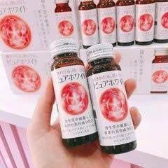 Nước uống đẹp da dưỡng trắng Shiseido Pure White hộp 10 chai x 50m, giúp nuôi dưỡng làn da trắng mịn, tươi trẻ từ sâu bên trong.