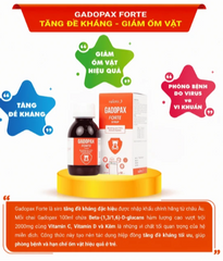 Siro hỗ trợ tăng sức đề kháng Gadopax Forte Valens (100ml)