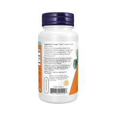 Viên Uống NOW Boron 3mg Hỗ Trợ Sức Khỏe Xương Khớp Chắc Khỏe - YoungFit